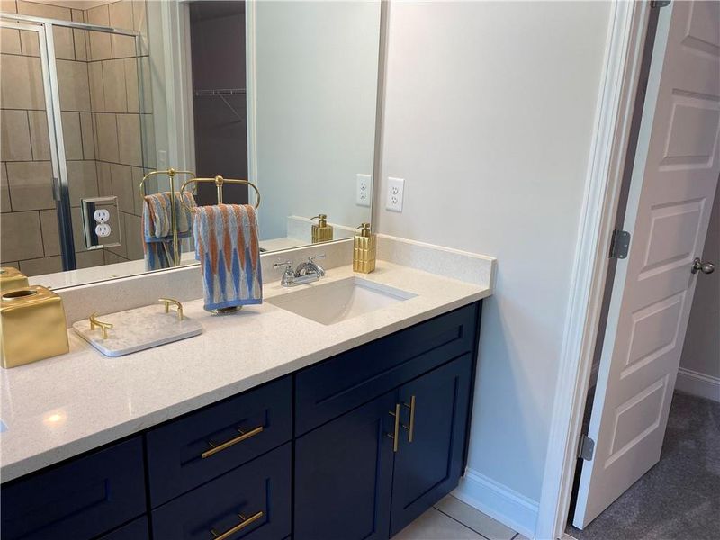 Furnished interior view inside a new home in Stratford Square, Lawrenceville (Image 7).