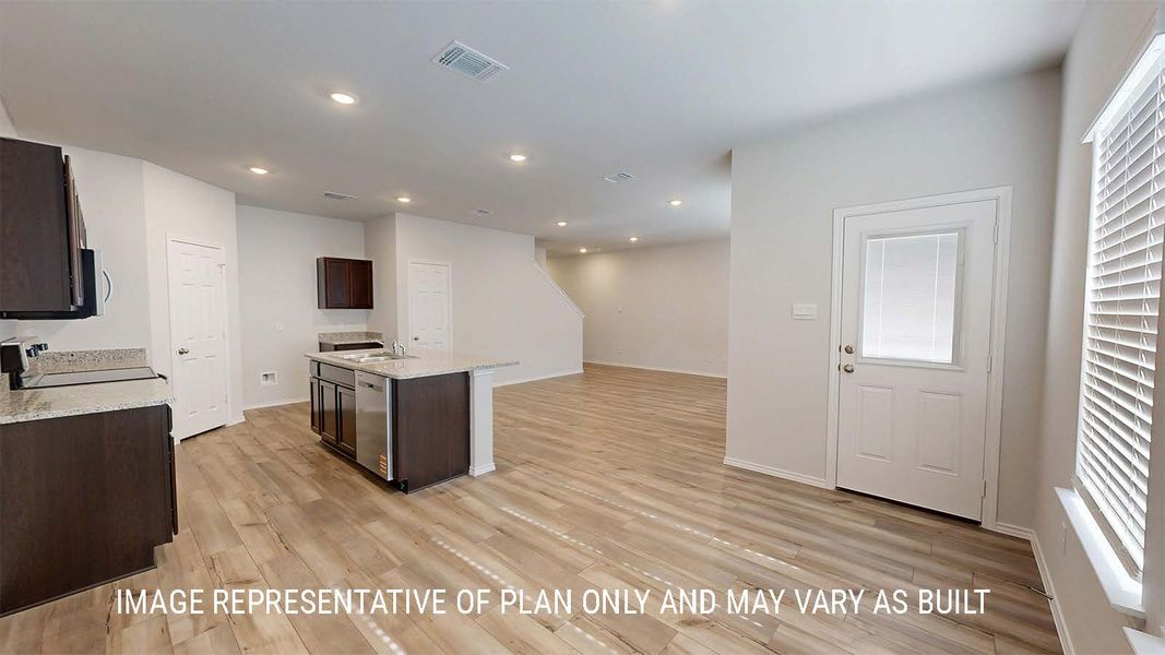 Furnished interior view inside a new home in Pecan Creek, Temple (Image 9).
