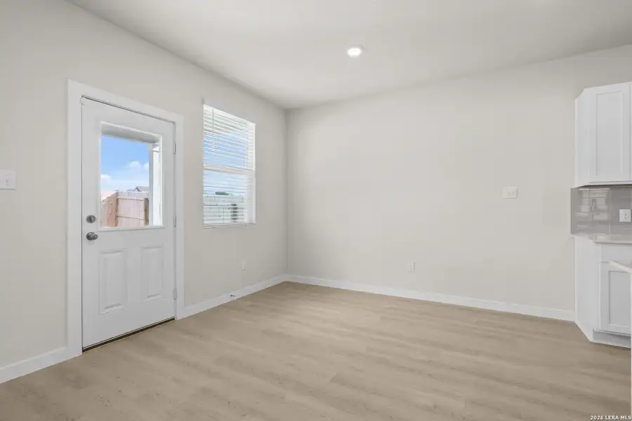Spacious, unfurnished interior of a new home in Applewhite Meadows, San Antonio (Image 26). Spacious, unfurnished interior of a new home in Applewhite Meadows, San Antonio (Image 26).