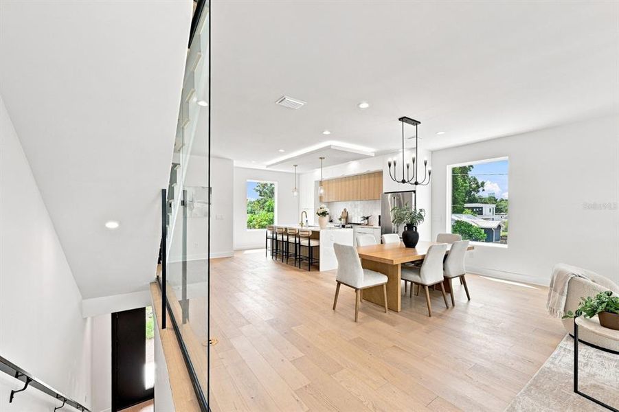 Furnished interior view inside a new home in , Tampa (Image 15).