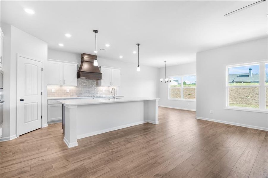 Furnished interior view inside a new home in , Eatonton (Image 7).
