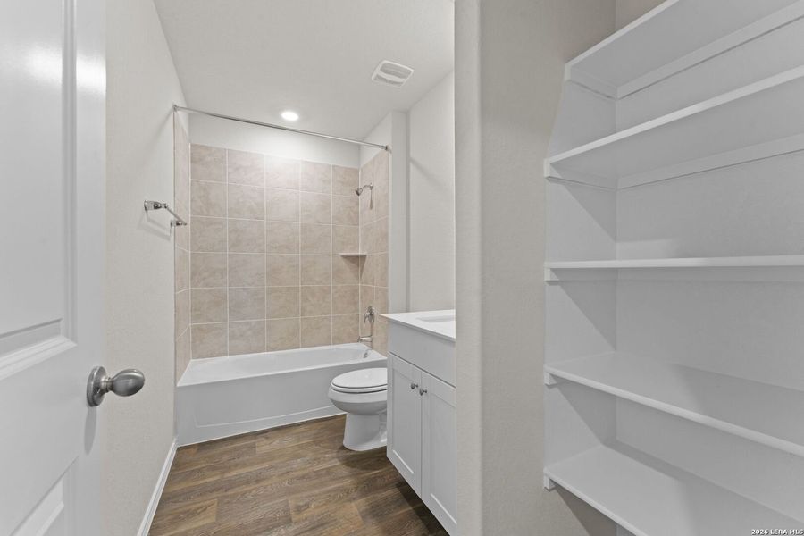 Furnished interior view inside a new home in Applewood, San Antonio (Image 10). Furnished interior view inside a new home in Applewood, San Antonio (Image 10).