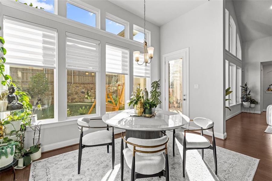 Furnished interior view inside a new home in , Corinth (Image 9).