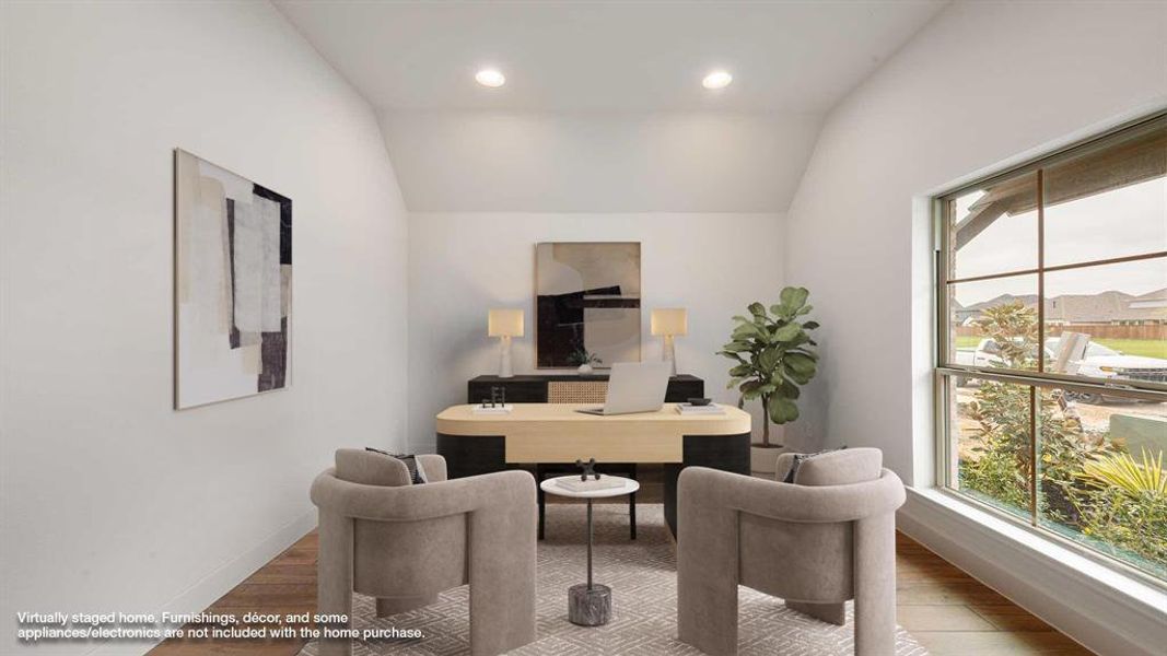 Furnished interior view inside a new home in Cambridge Crossing, Celina (Image 11).