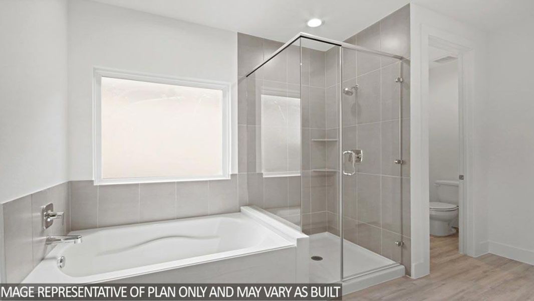 Furnished interior view inside a new home in River Ranch Estates, Dayton (Image 4).