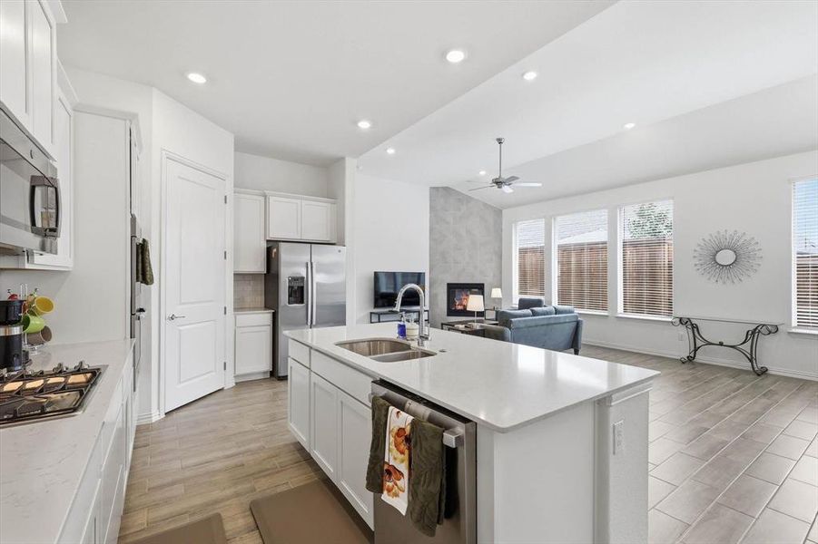 Furnished interior view inside a new home in Elements at Viridian | Active Adult 55+, Arlington (Image 27).