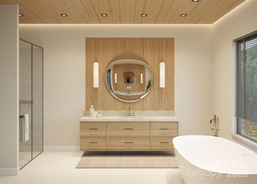 Furnished interior view inside a new home in , Arden (Image 12).