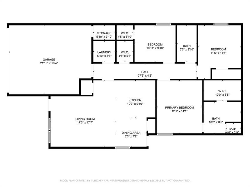 2D floor plan layout of this home in , Waco, TX (Image 5). 2D floor plan layout of this home in , Waco, TX (Image 5).