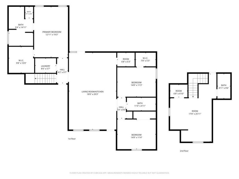 2D floor plan layout of this home in , Bowdon, GA (Image 1). 2D floor plan layout of this home in , Bowdon, GA (Image 1).