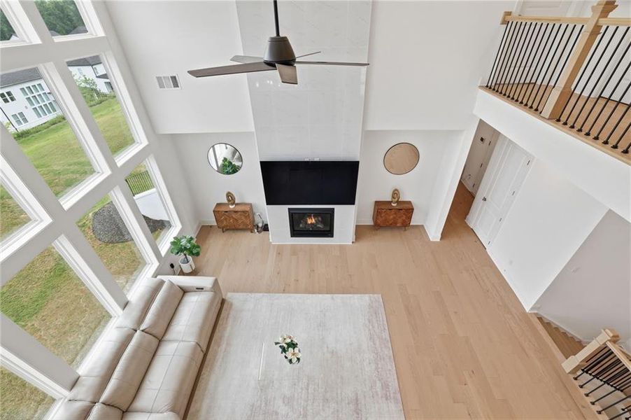 Furnished interior view inside a new home in , Woodstock (Image 18).