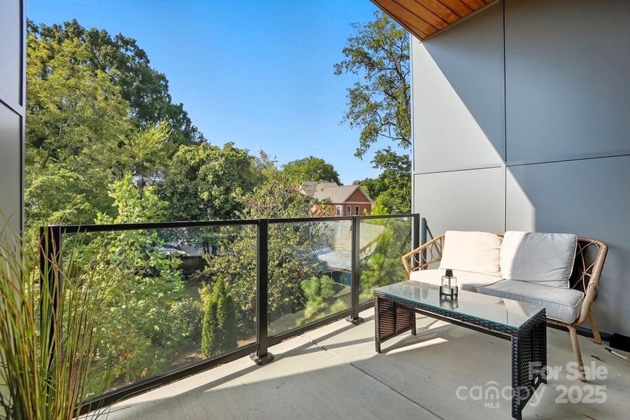 Exterior details and patio area of a home in , Charlotte (Image 2). Exterior details and patio area of a home in , Charlotte (Image 2).