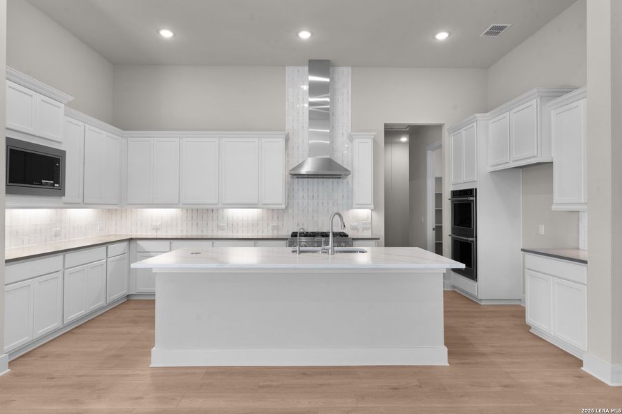 Furnished interior view inside a new home in Davis Ranch, San Antonio (Image 12).
