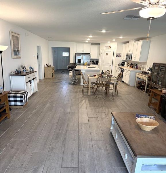 Furnished interior view inside a new home in Angeline Active Adult, Land O' Lakes (Image 17).