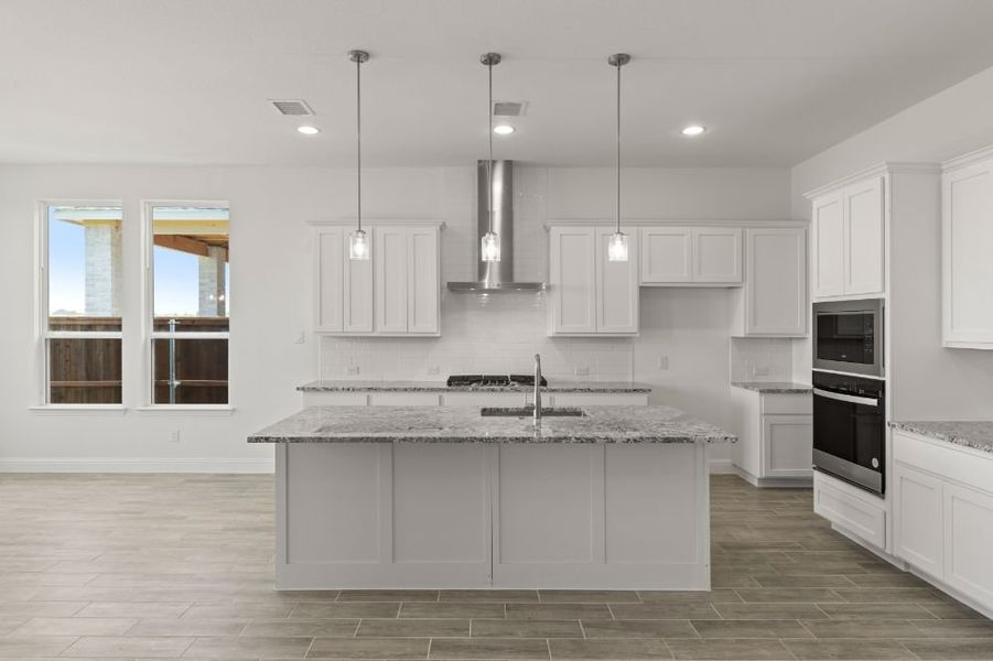Representative furnished interior of a home built from the Grayson by UnionMain Homes in Cambridge Crossing, Celina (Image 9).