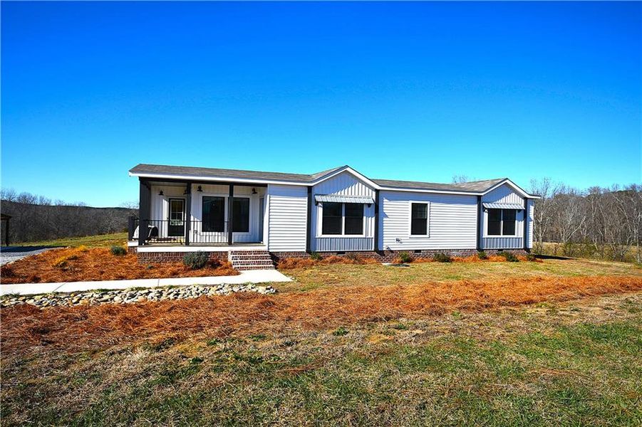 Exterior details and patio area of a home in , Buchanan (Image 2). Exterior details and patio area of a home in , Buchanan (Image 2).