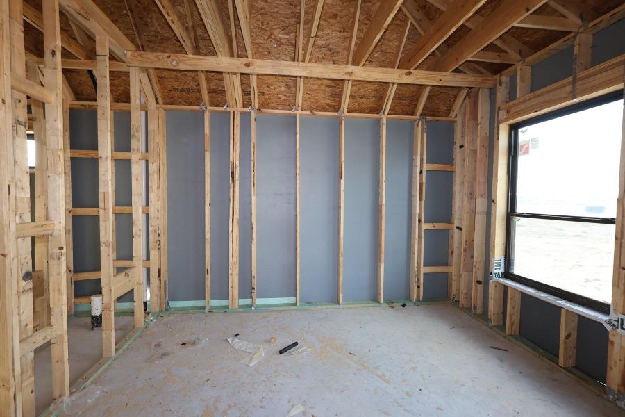 In-progress construction of a new home in Austin Point, Richmond, TX (Image 8).