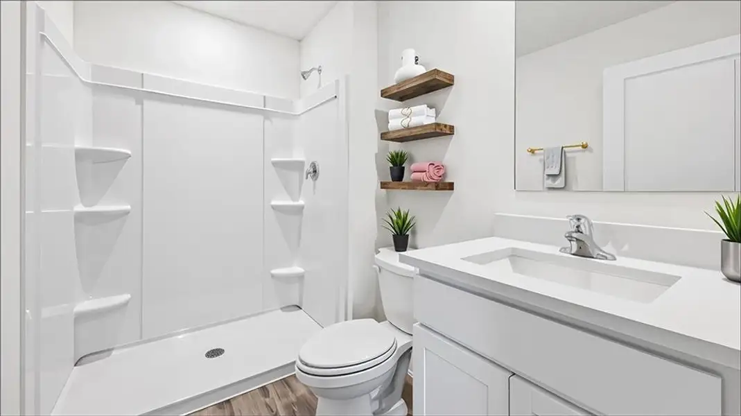 Furnished interior view inside a new home in Sherwood Manor, South Fulton (Image 7).