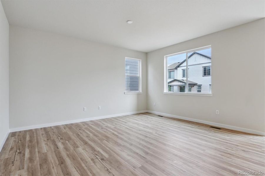 Spacious, unfurnished interior of a new home in Floret Collection at Parkdale Commons, Lafayette (Image 20).