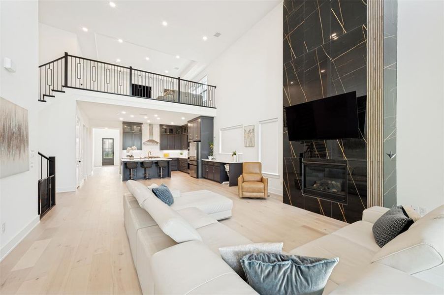 Furnished interior view inside a new home in , Frisco (Image 4).