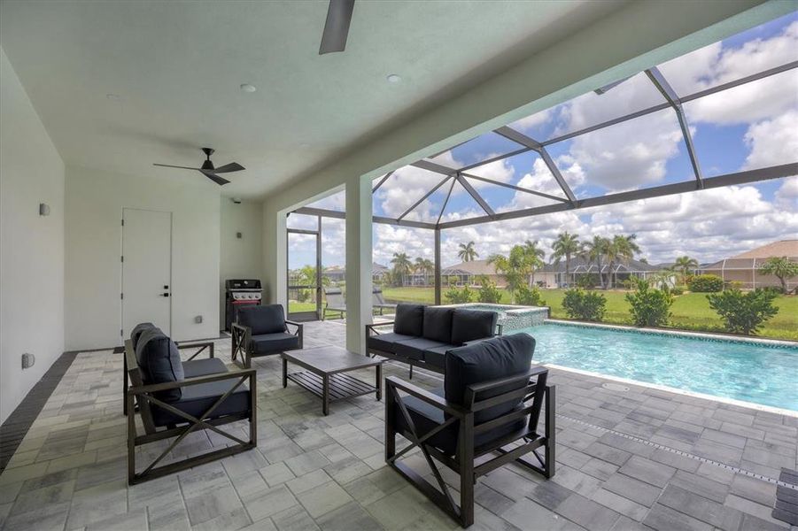 Furnished interior view inside a new home in , Rotonda West (Image 36). Furnished interior view inside a new home in , Rotonda West (Image 36).