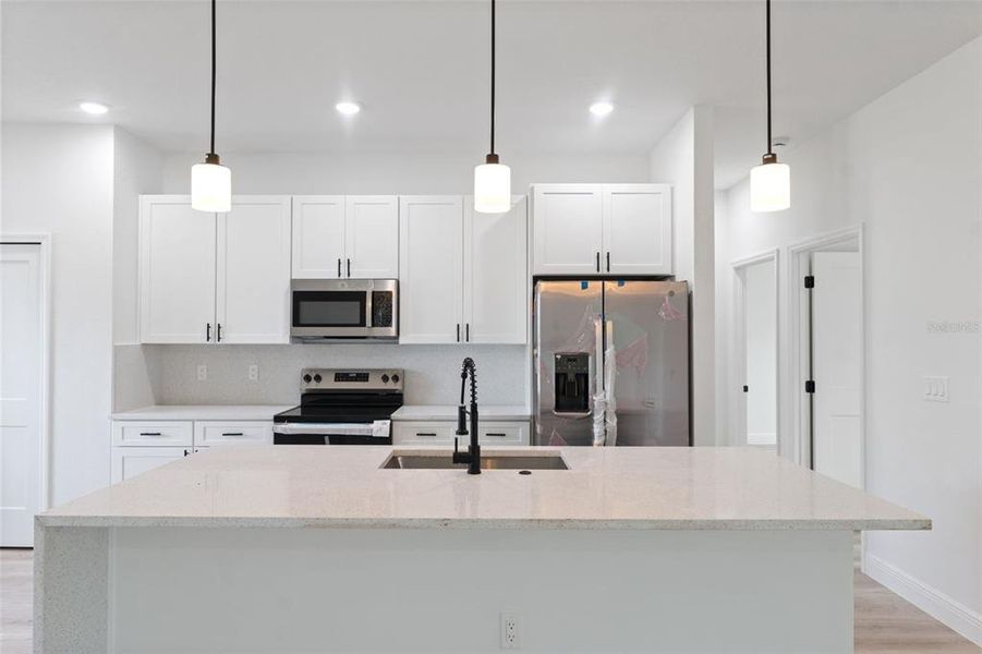 Furnished interior view inside a new home in , Ocala (Image 8).