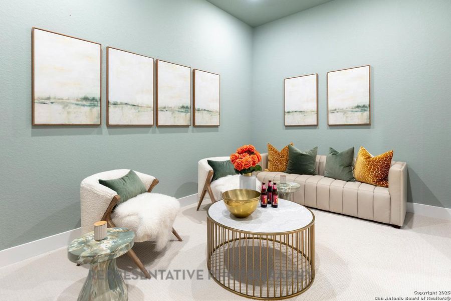 Furnished interior view inside a new home in Mont Blanc, Schertz (Image 29). Furnished interior view inside a new home in Mont Blanc, Schertz (Image 29).