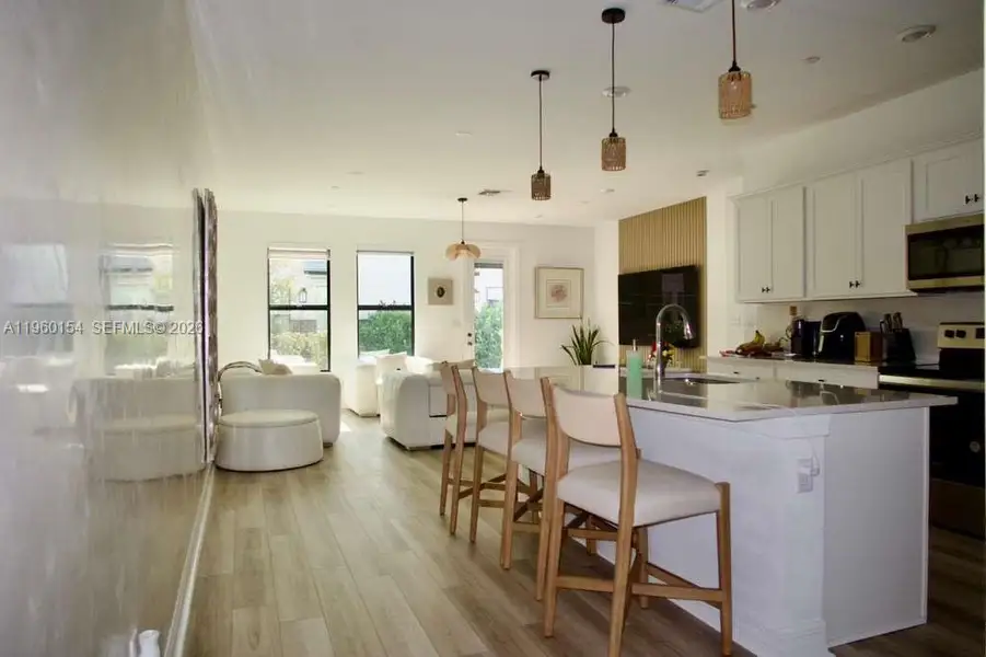Furnished interior view inside a new home in , Plantation (Image 8).