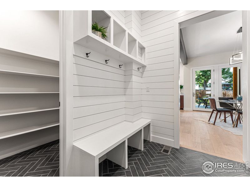 Walk-in Pantry & Mudroom