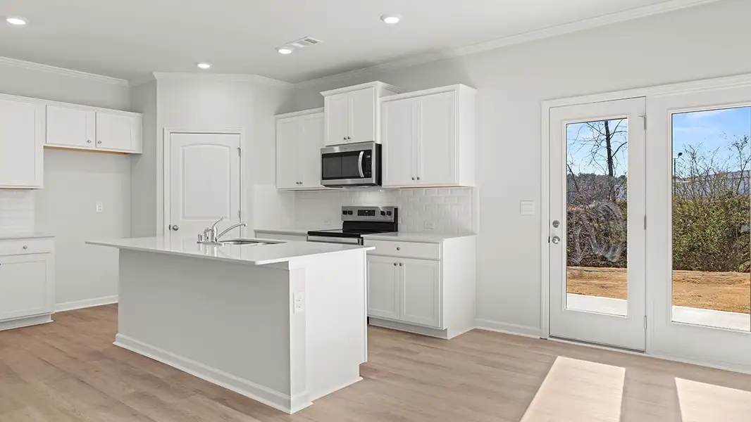 Furnished interior view inside a new home in Carlton, Douglasville (Image 3). Furnished interior view inside a new home in Carlton, Douglasville (Image 3).