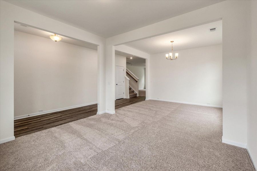 Spacious, unfurnished interior of a new home in Oakley Pointe, Moncks Corner (Image 46). Spacious, unfurnished interior of a new home in Oakley Pointe, Moncks Corner (Image 46).