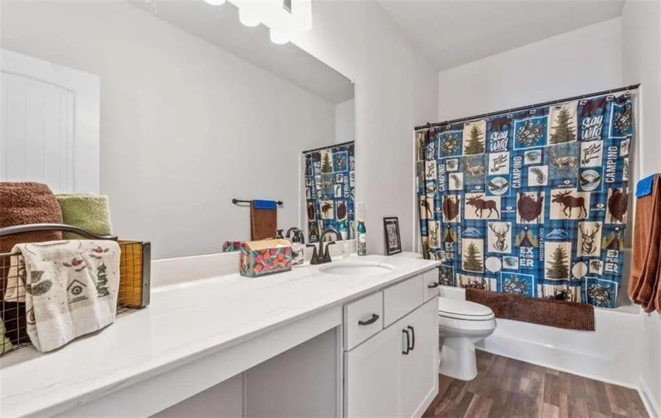 Furnished interior view inside a new home in , Cartersville (Image 18).