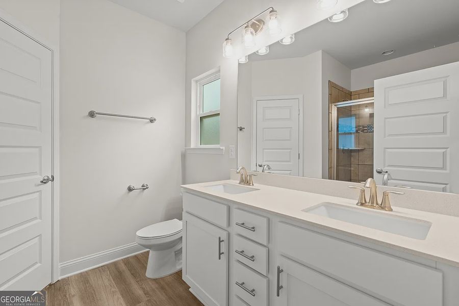 Furnished interior view inside a new home in Canterbury Villas, Carrollton (Image 8).