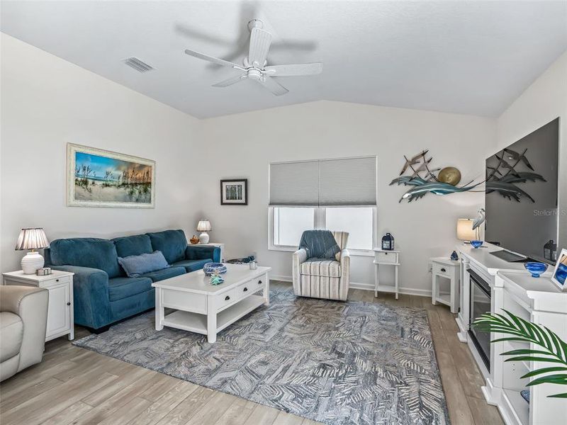 Furnished interior view inside a new home in , The Villages (Image 37).