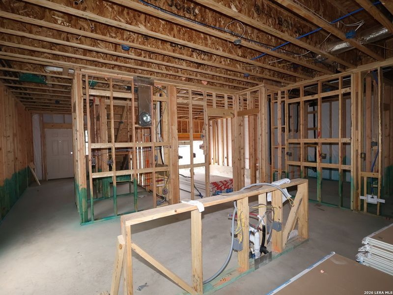 In-progress construction of a new home in Paloma Park, Converse, TX (Image 44).