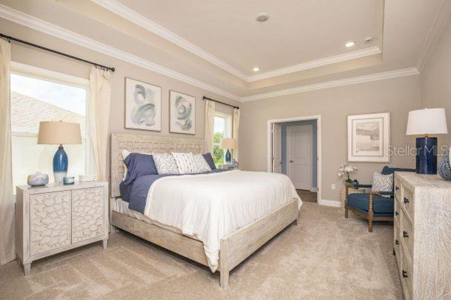 Furnished interior view inside a new home in Royal Highlands, Weeki Wachee (Image 7).