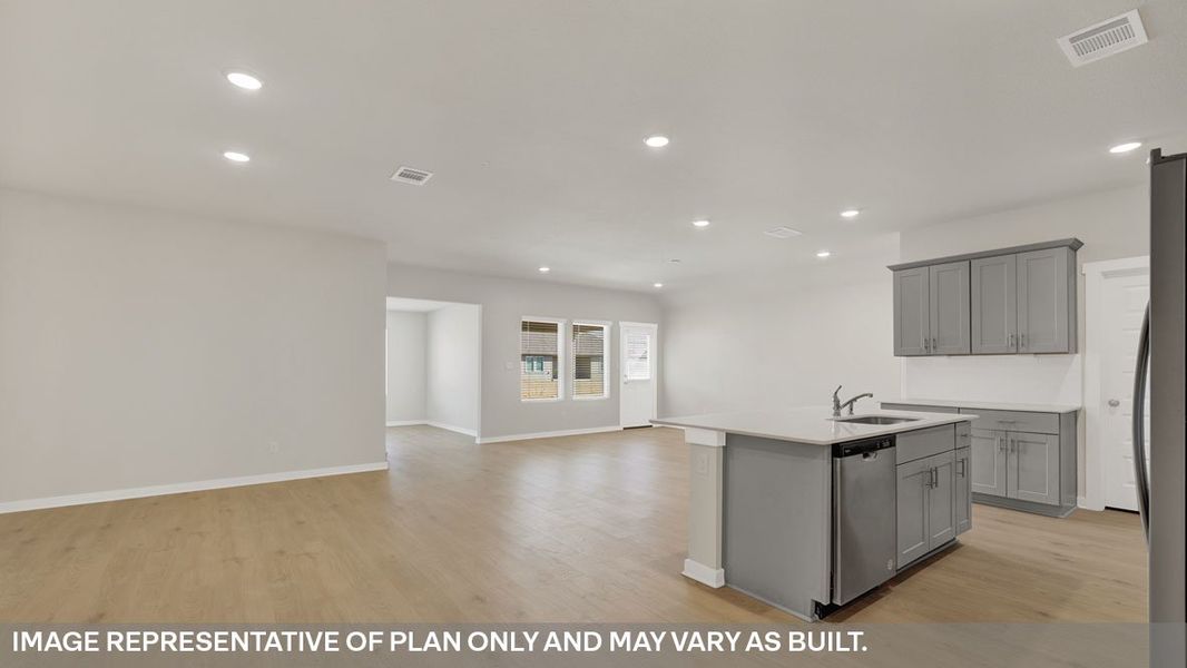 Spacious, unfurnished interior of a new home in Hartland Ranch, Lockhart (Image 21).