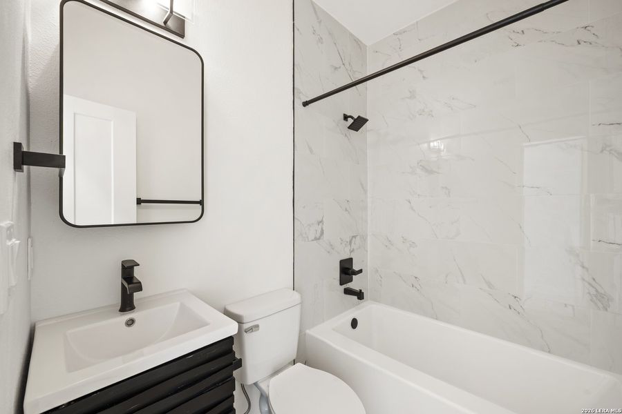Furnished interior view inside a new home in , San Antonio (Image 14).