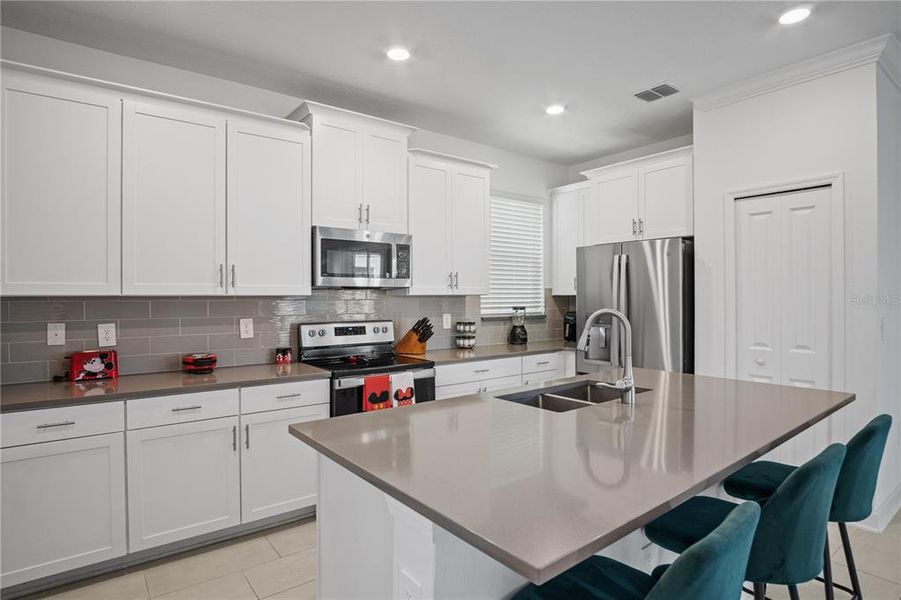 Furnished interior view inside a new home in , Davenport (Image 15).