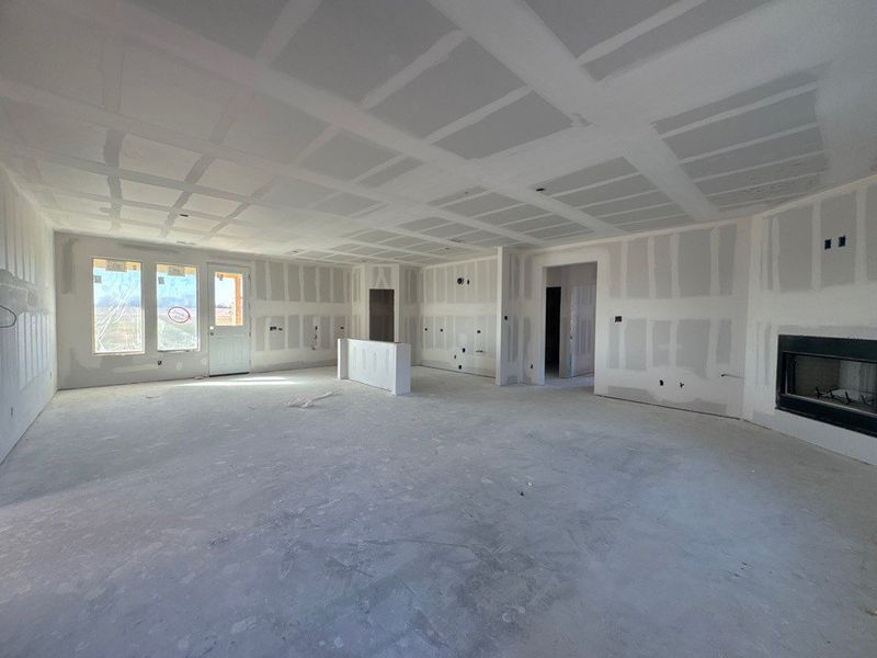 In-progress construction of a new home in Terra Escalante, Blue Ridge, TX (Image 5). In-progress construction of a new home in Terra Escalante, Blue Ridge, TX (Image 5).