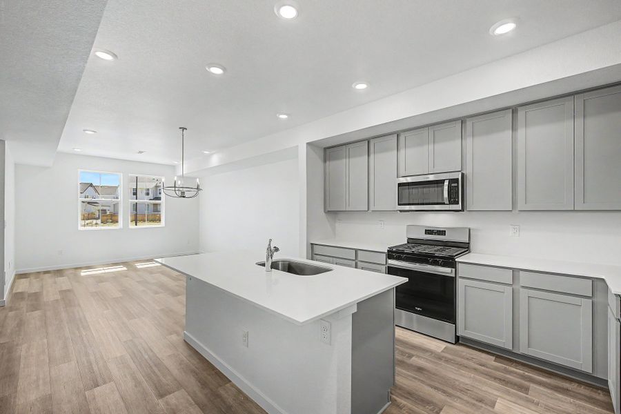 Furnished interior view inside a new home in Arras Park, Thornton (Image 5).
