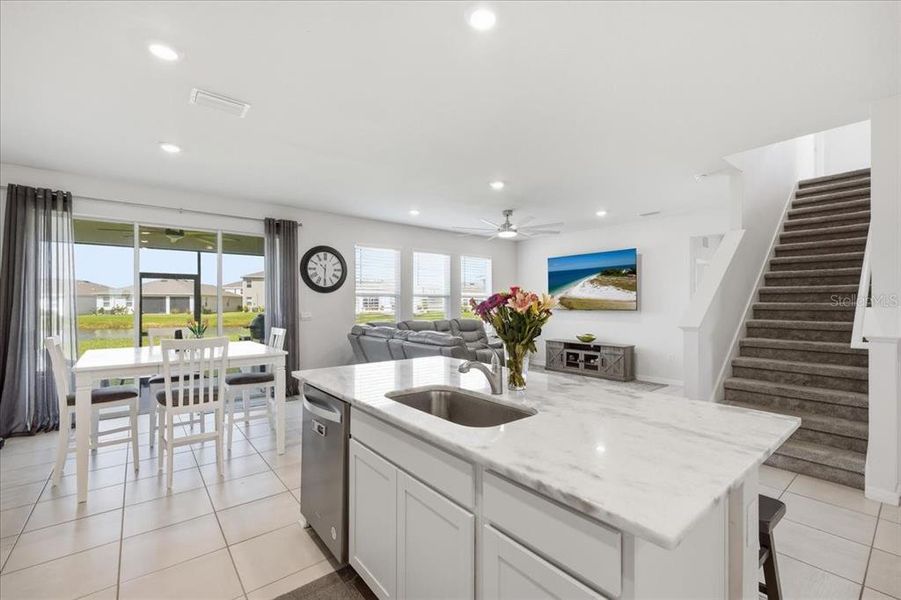 Furnished interior view inside a new home in Coddington, Bradenton (Image 13).