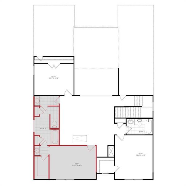 W/S #67751 / BG #3: 2nd Floor