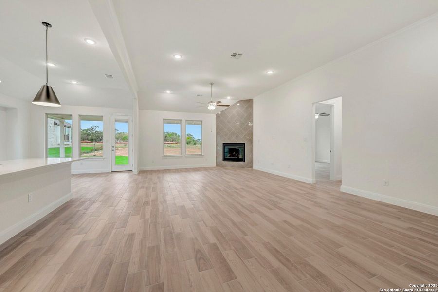 Spacious, unfurnished interior of a new home in Preserve at Annabelle Ranch, San Antonio (Image 20). Spacious, unfurnished interior of a new home in Preserve at Annabelle Ranch, San Antonio (Image 20).