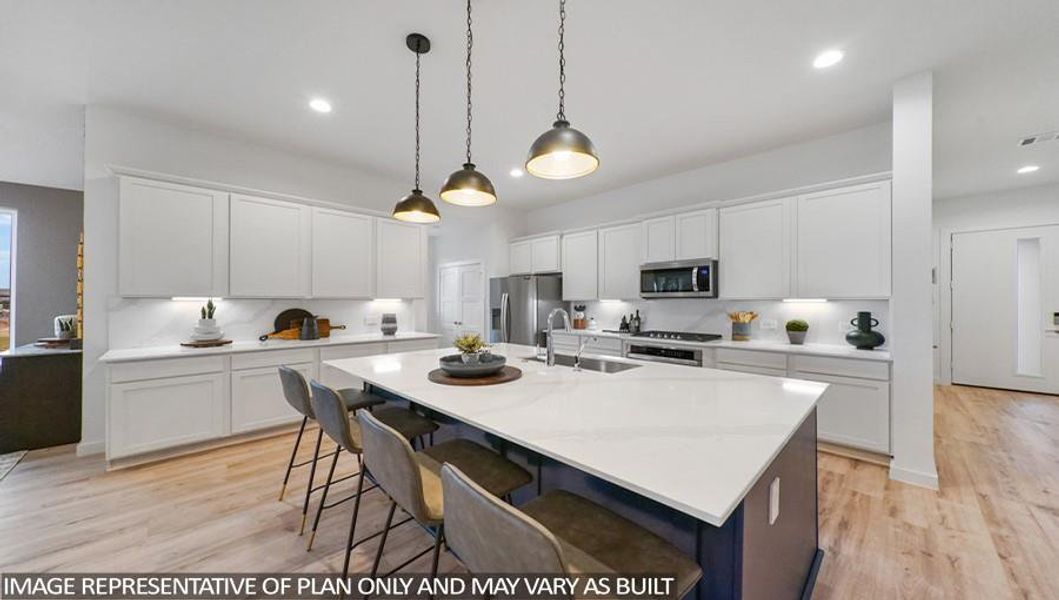 Furnished interior view inside a new home in Mill Creek Estates, Magnolia (Image 14).