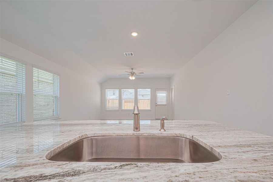 Close-up of interior finishes inside a home in Sunterra, Katy (Image 16).