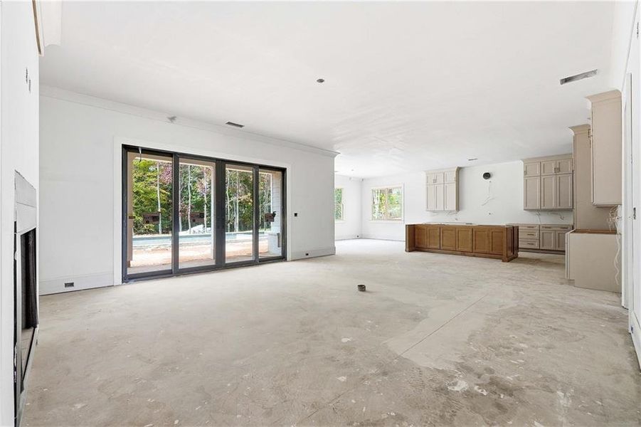 In-progress construction of a new home in , Marietta, GA (Image 25).