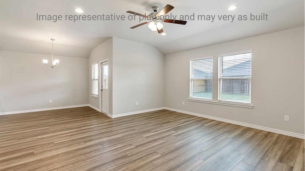Spacious, unfurnished interior of a new home in King's Landing, Corpus Christi (Image 17).