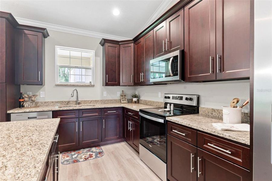 Kitchen with plenty of Storage