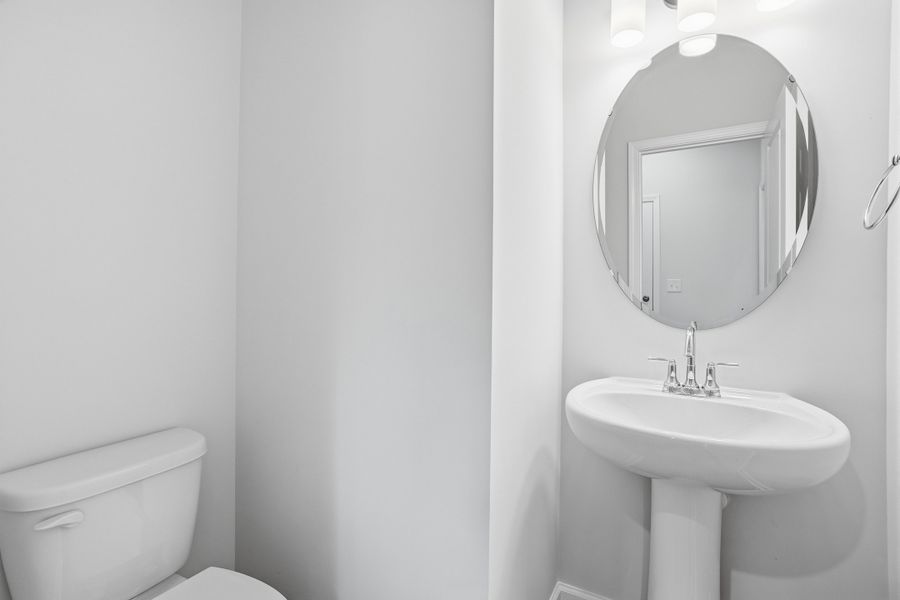 Furnished interior view inside a new home in Ovation at Sweetbrier, Durham (Image 11).