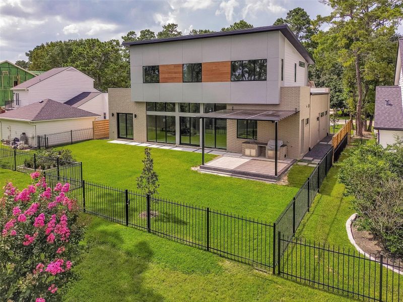 Aerial Backyard Aerial Backyard